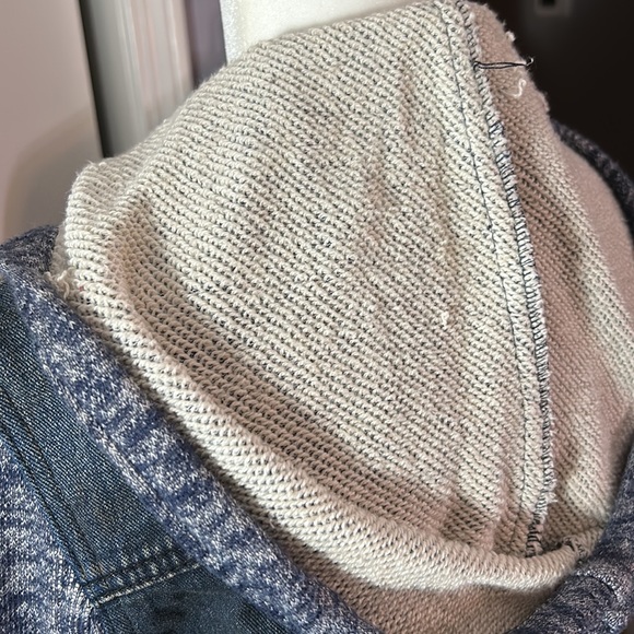 Free people hooded denim jacket - Picture 9 of 12